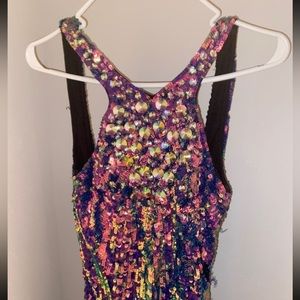 Sequin prom dress